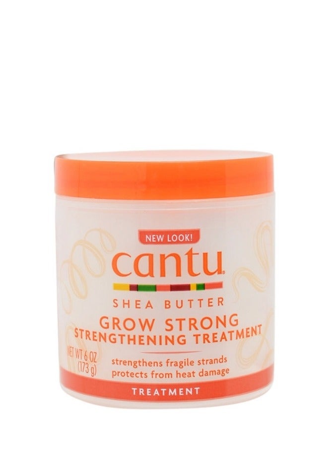 Cantu Shea Grow Strong Strenghening Treatment 6oz  173g - Image 1